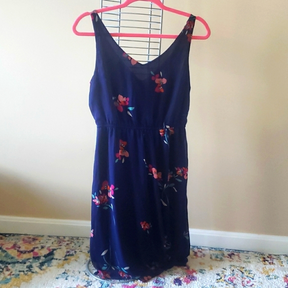 Old Navy Dresses & Skirts - Old Navy, Navy blue dress with flowers